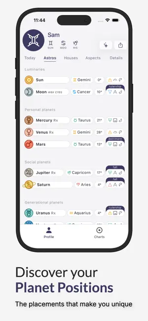 Horos - Astrology screenshot 2