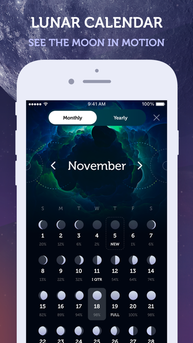 Moon Shine - Lunar Calendar Screenshot