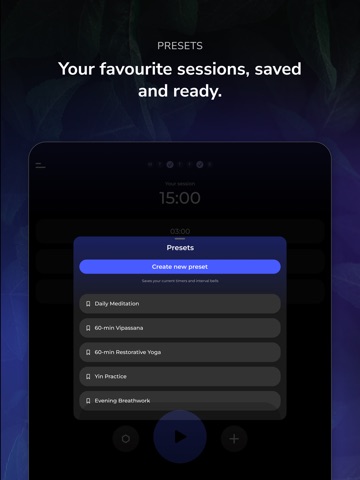 Mindful Timer–Meditation Timer iPad screenshot