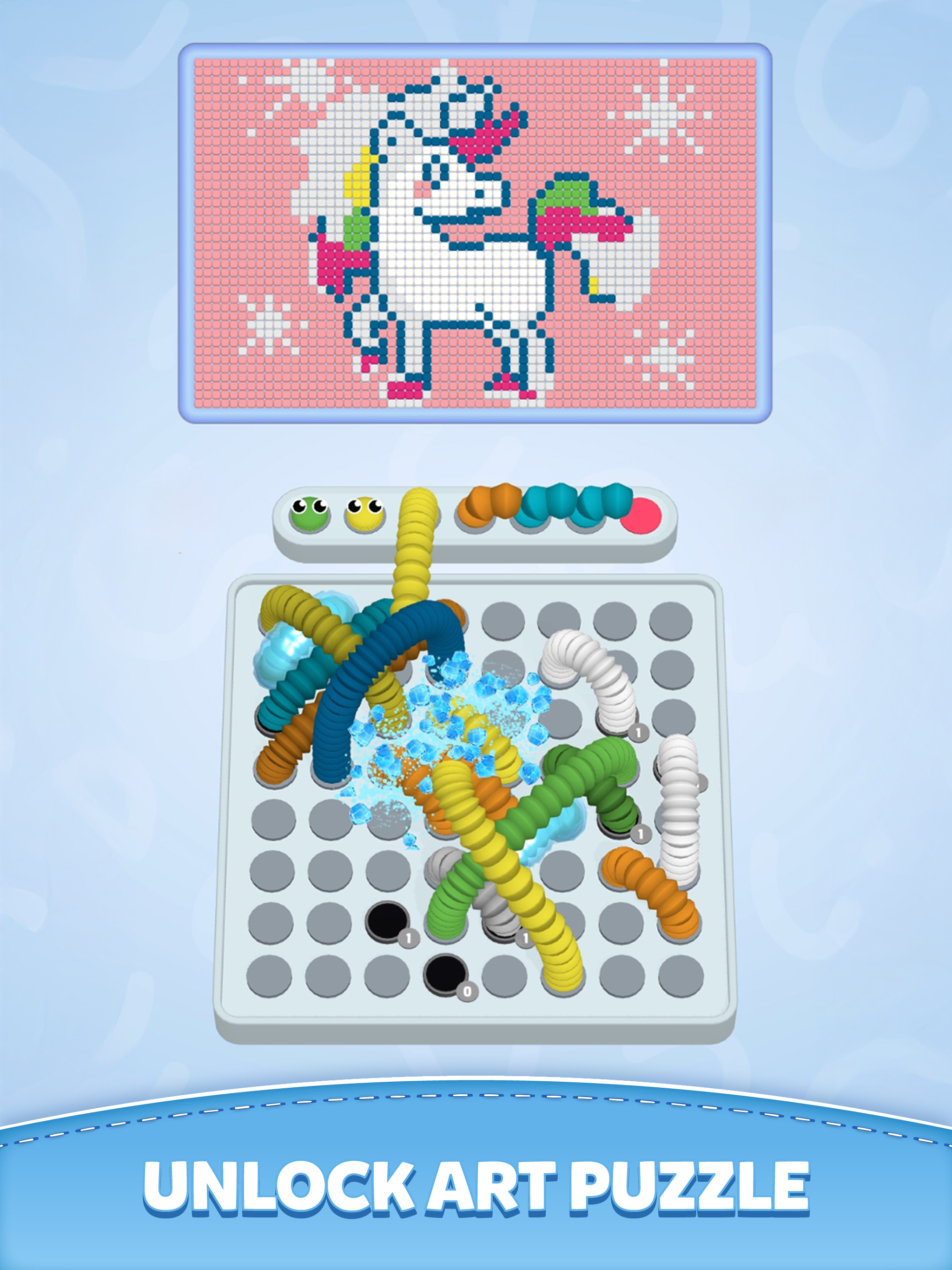 Wiggle Tangle - Thread Puzzle