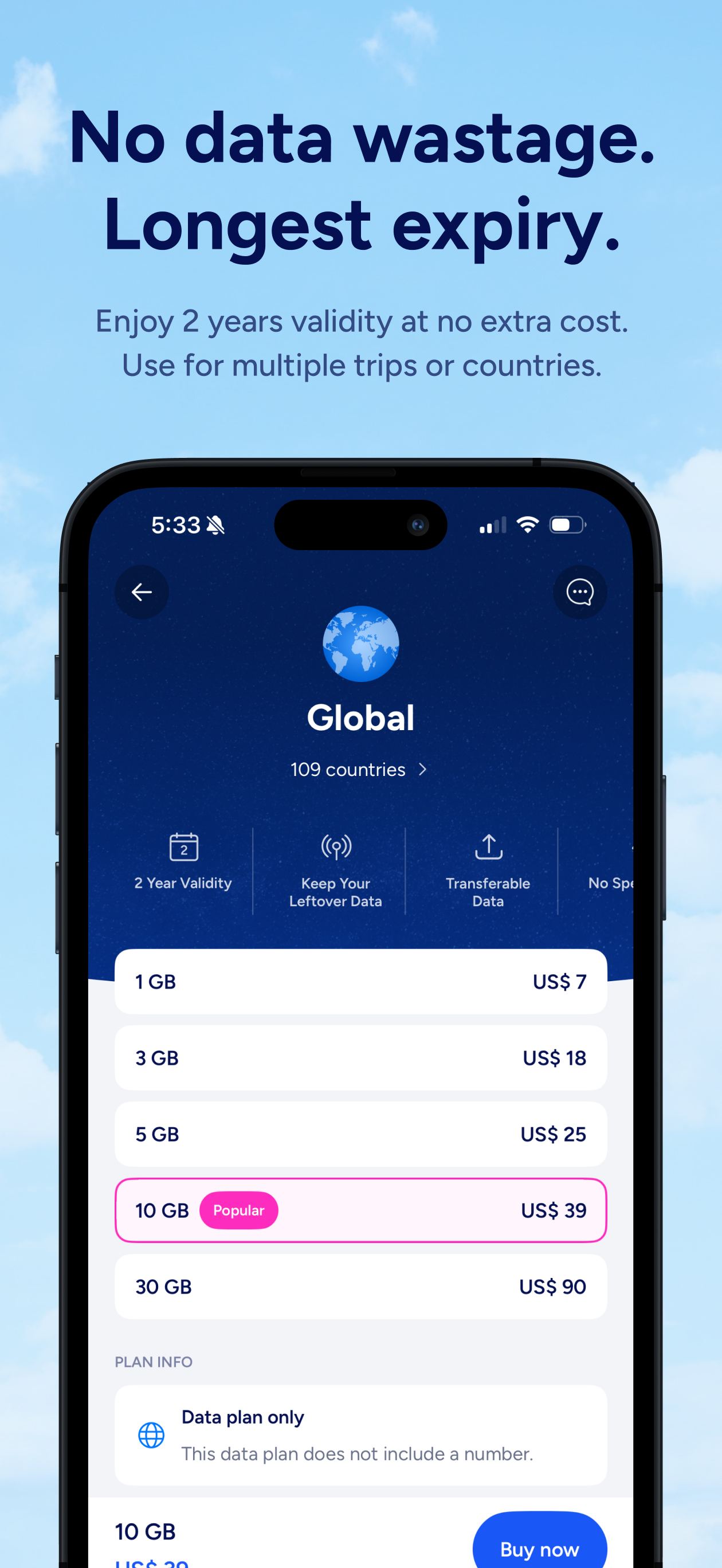 Eskimo: eSIM Travel Internet