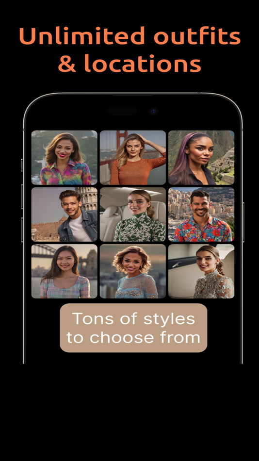 #4. AI Headshot Generator GenAI (iOS) Podle: The Anode Group