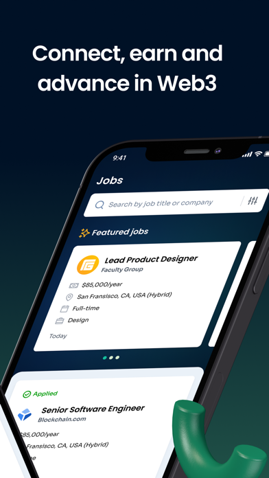 Screenshot #2 pour Bondex: Web3 jobs & community