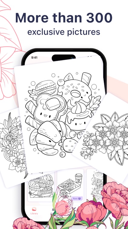 Coloring Book for adults ۬