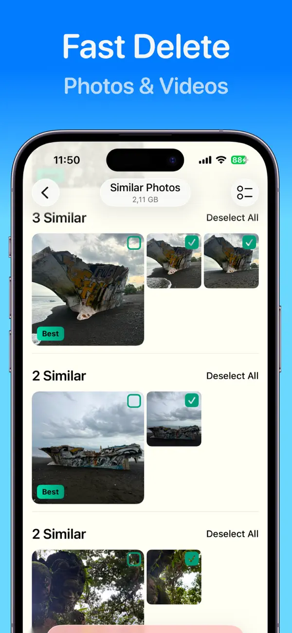 Screenshot #2 pour IA Nettoyeur: Photos Doublons