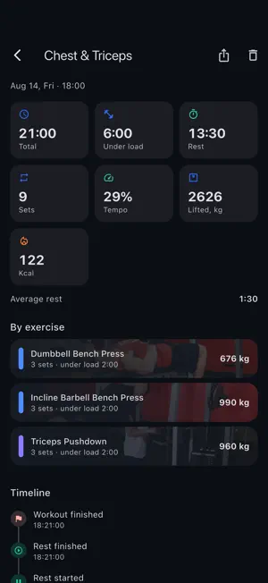 Fortera: Strength Tracker screenshot 3