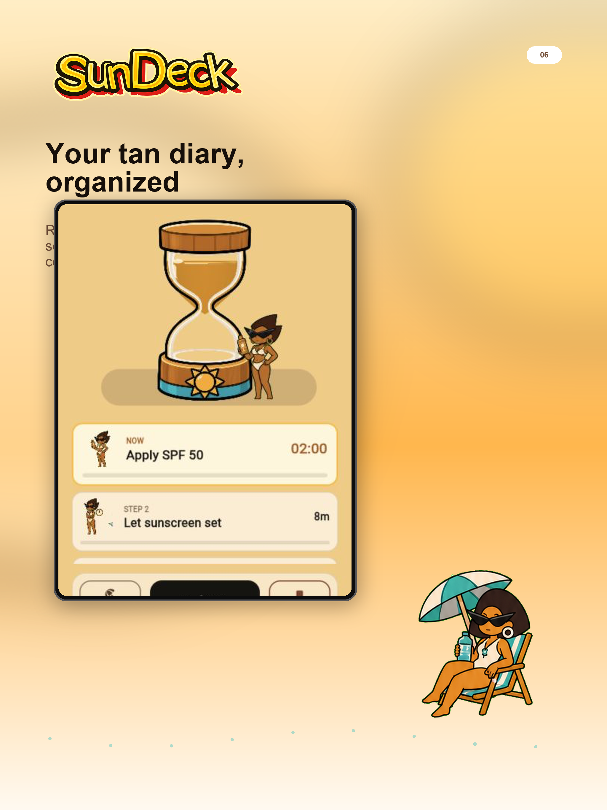 SunDeck Outdoor tanning guide screenshot 16