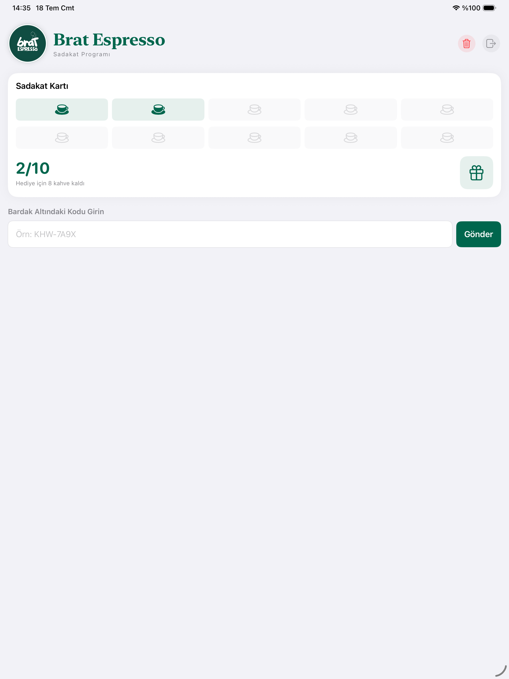 Brat Espresso screenshot 6