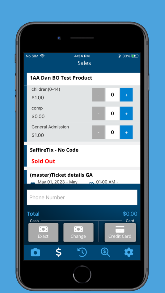 #3. SaffireTix (iOS) Podle: Saffire, LLC