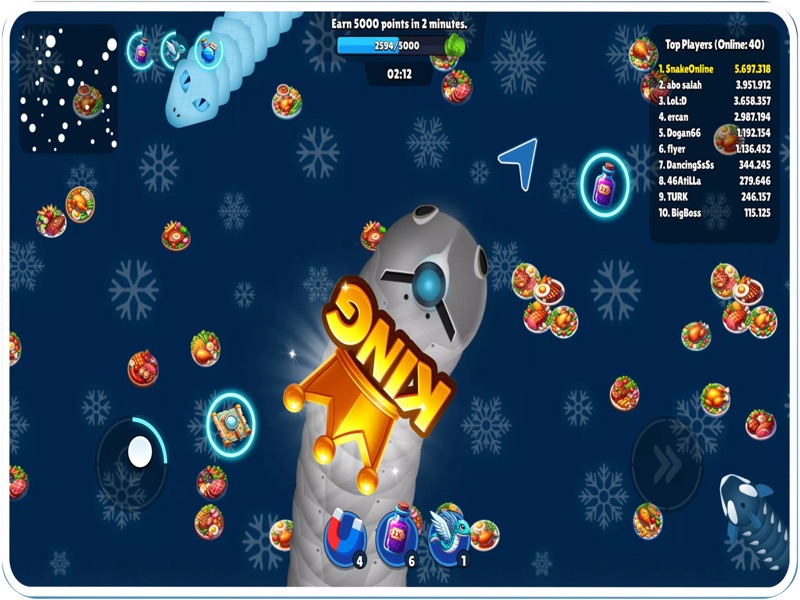 Online Snake – Worm Clash IO screenshot 8