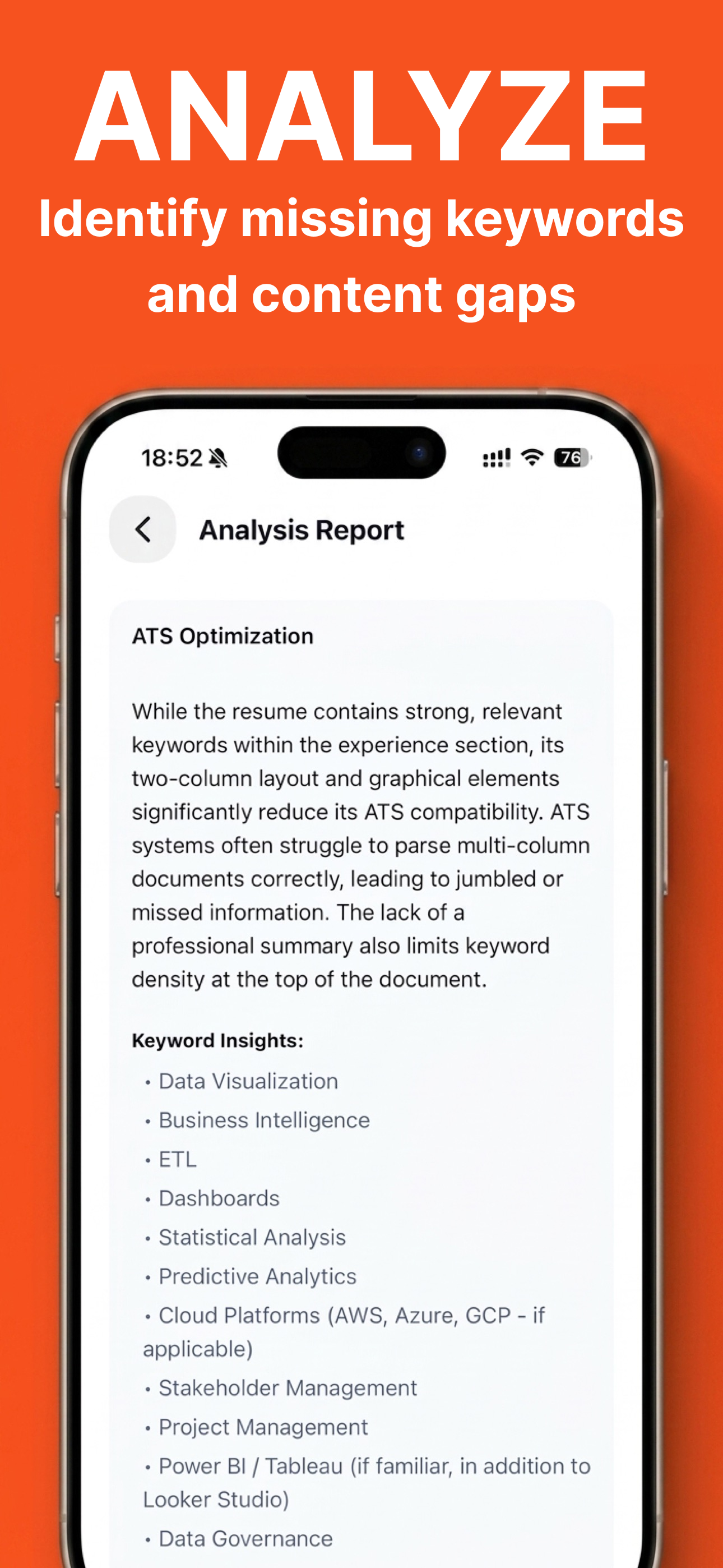 Smart CV: Resume Validator