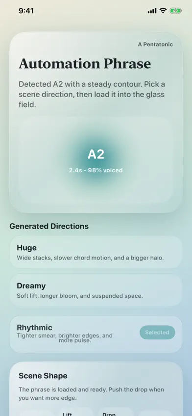 GlassChoir screenshot 2