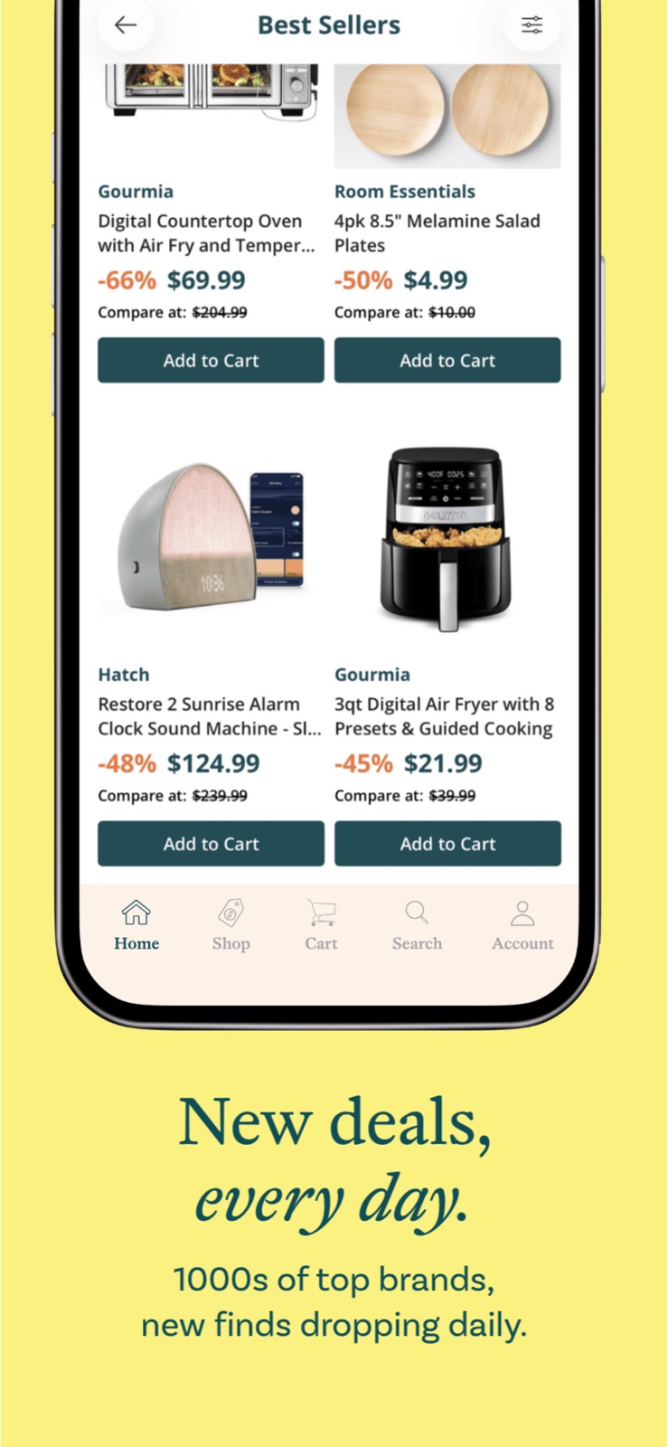 REBEL: Deals on Top Brands iphone screenshot 3