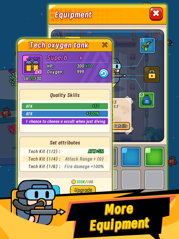 Dive & Sushi iPad screenshot