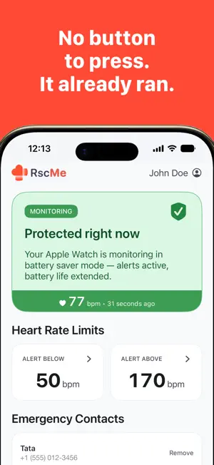 RscMe: Heart SOS & Alerts screenshot 3