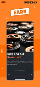 RIDO: RIDE TO EARN screenshot #2 for iPhone