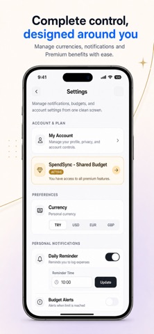 SpendSync - Shared Budget screenshot