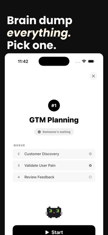 OneTask ADHD Focus Timer screenshot