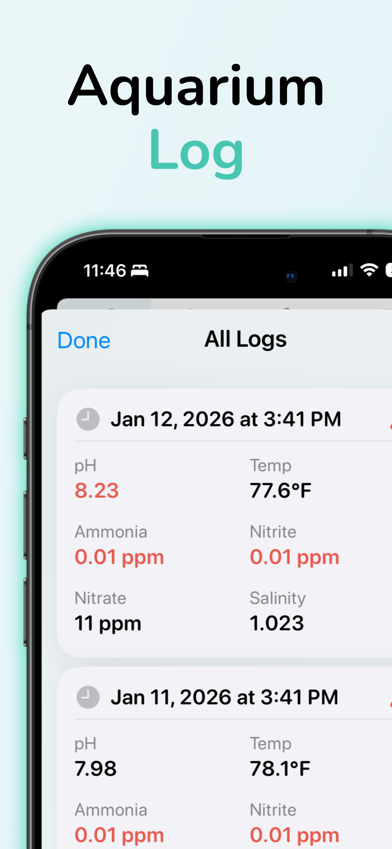 AquaTrack - Aquarium Tracker screenshot 3