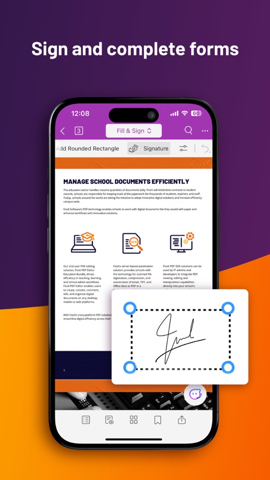 #6. Foxit PDF Editor (iOS) Podle: FOXIT SOFTWARE INCORPORATED