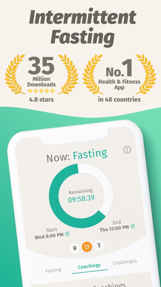 #1. BodyFast: Intermittent Fasting (iOS) Oleh: BodyFast GmbH