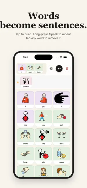 Talk Tiles AAC screenshot 4