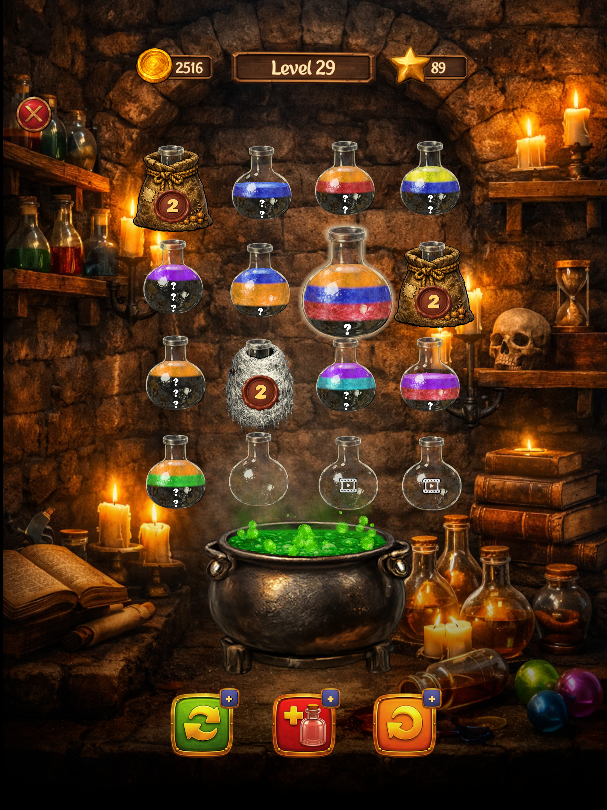 Potion Sort: Merge Water
