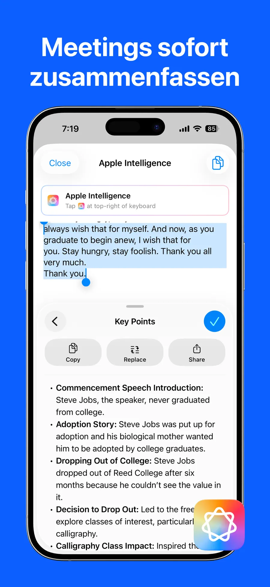 LoroNote - KI Sprache zu Text screenshot 2