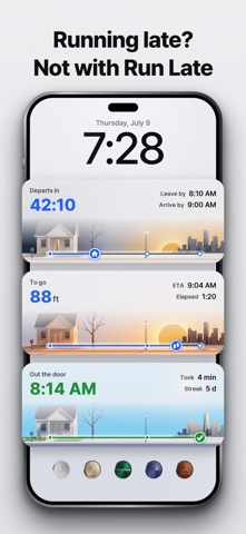 Run Late: GPS Alarm Clock Screenshot 2 of 6