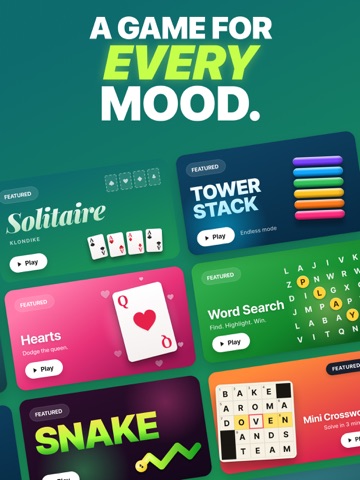 Offline Games Arcade iPad screenshot
