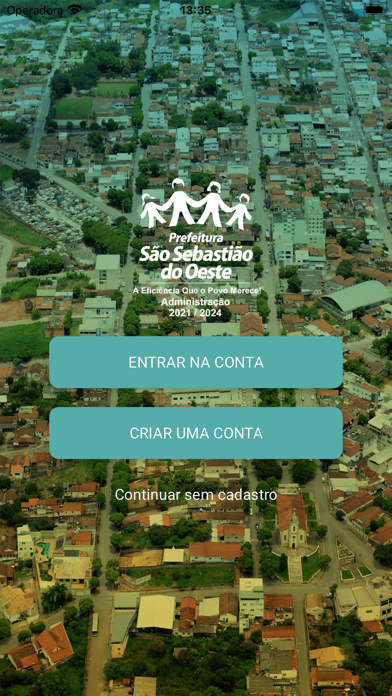 App São Sebastião do Oeste Screenshot