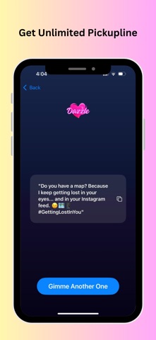 Dazzle - Your AI Photo & Rizz iPhone screenshot