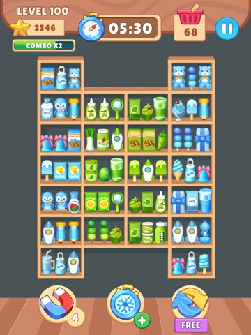 Match Goods: Sorting Challenge iPad screenshot