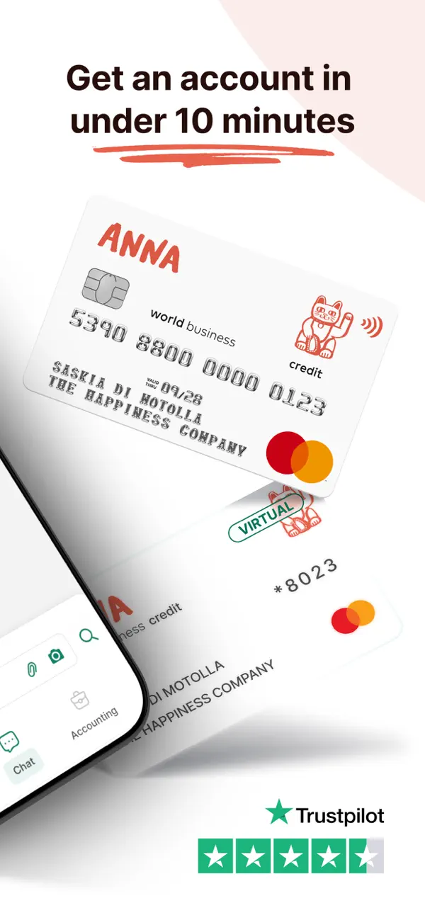 Screenshot #2 pour ANNA Business Account & Tax