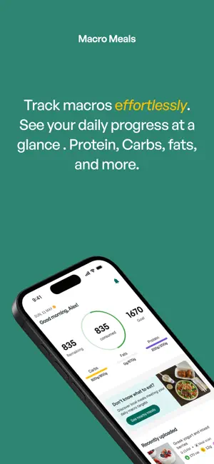 MacroMeals: Calorie Tracker screenshot 1