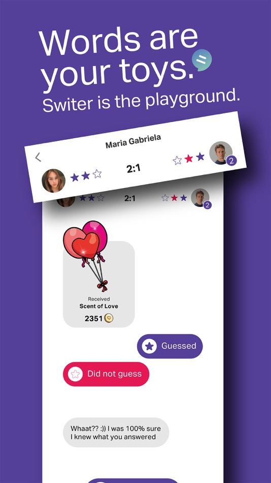 #5. Switer: Dating & Crush Game (iOS) 由: APPIT IASI