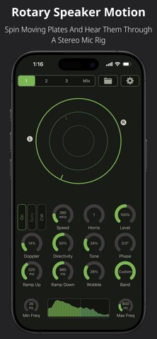 SpinBud - Rotary Speaker FX screenshot