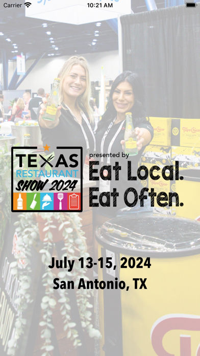 TX Restaurant Show Screenshot