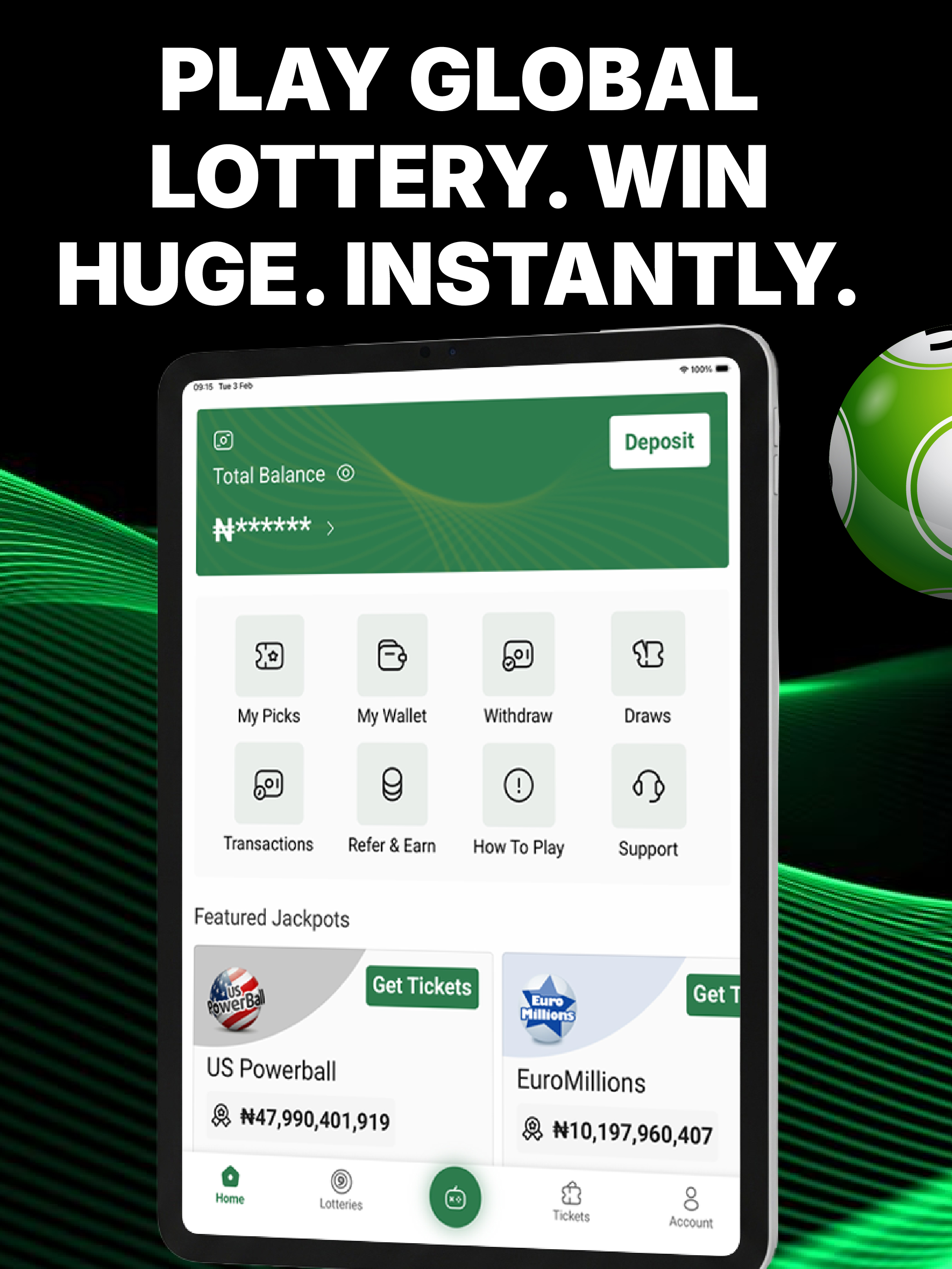 MegaMillions Naija Lotteries