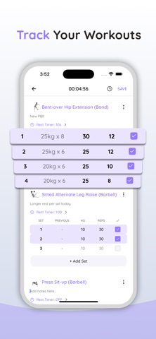 Snatched: Women's Workout App iPhone screenshot