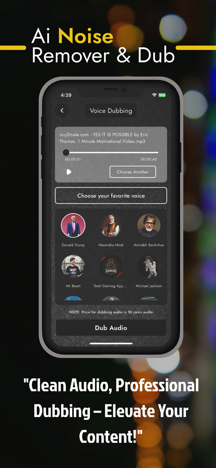AI Noise Remover  Dub