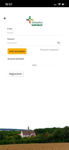 Ochsenfurt katholisch iPhone screenshot
