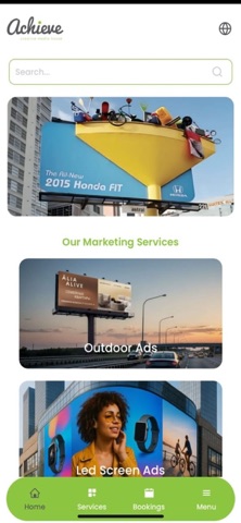 Achieve - creative media house Screenshot 1 of 7