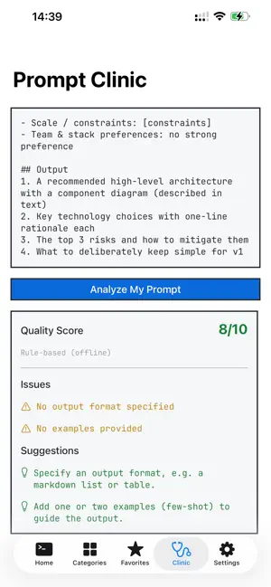 NanoPrompt screenshot 3