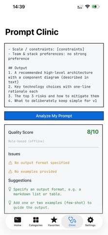 NanoPrompt Screenshot 3 of 5