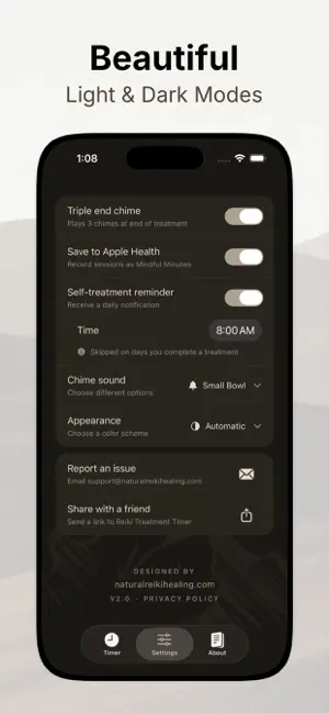 Reiki Treatment Timer screenshot 3