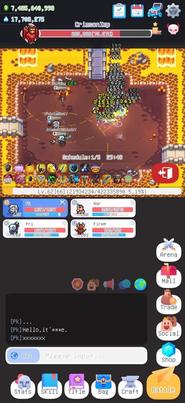 #2. TinyWorld - Pixel art mmorpg (iOS) Göre: 超 邓