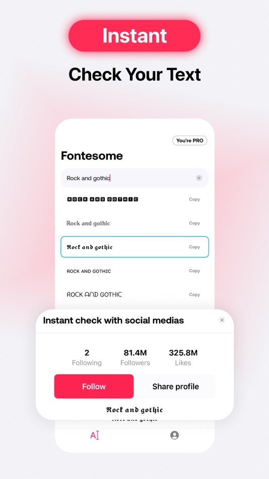 #5. Fonts for iPhones - Cool Text (iOS) 由: Oleksandr Lisovyk