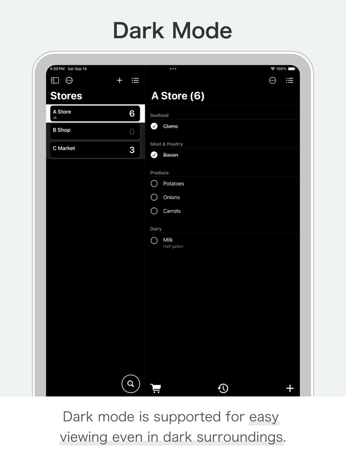 Shopping Lists ShareHistory