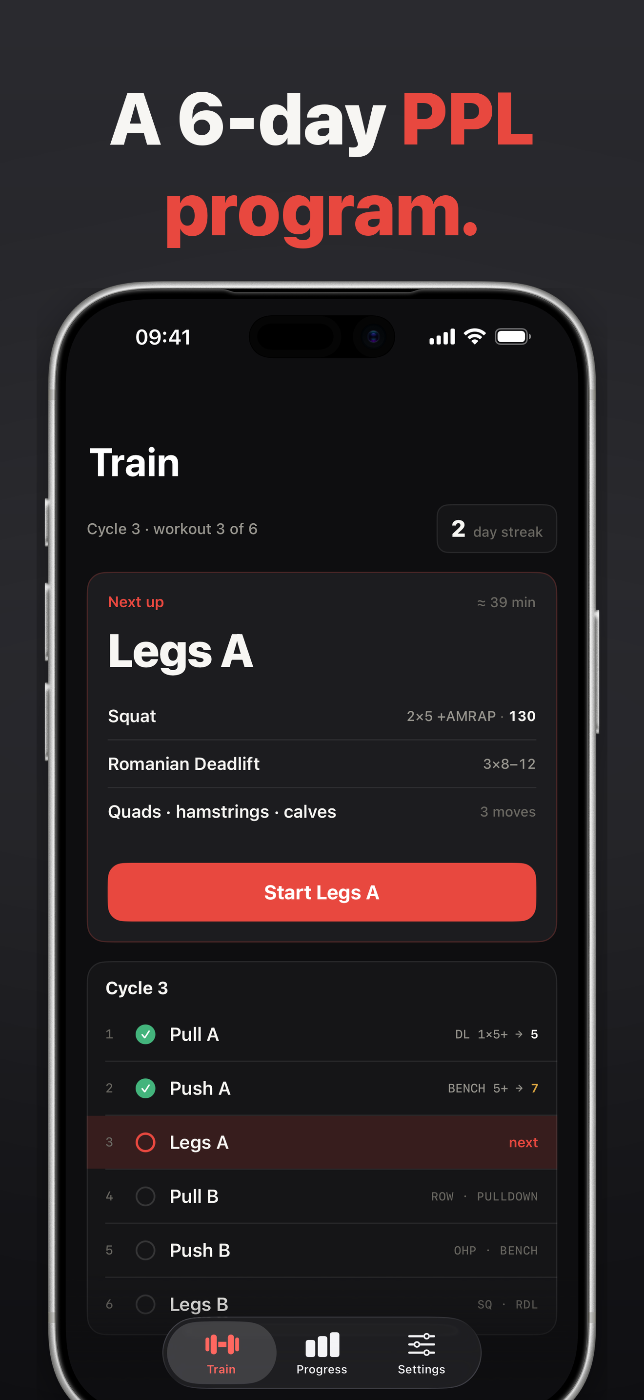 PPL Weightlifting screenshot 6